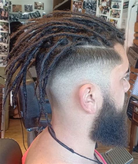 16 Edgy Mohawk Dreads Hairstyles For Men Men S Hairstyle Tips