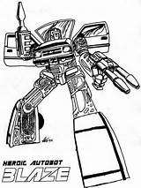 Blaze Autobot Autobots Transformer Optimus Pagine Mycoloring Coloringbay Coloringhome sketch template