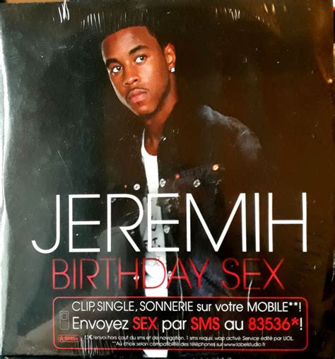 Jeremih Birthday Sex 2009 Cd Discogs