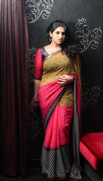 actress sexy photos actress vanitha vijayakumar hot photos in saree