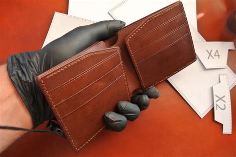 bifold wallet pattern  leather wallet pattern  handmade etsy