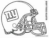 Coloring Pages Football Helmet Giants York College Printable Nfl Cowboys Seahawks Logo Dallas Helmets Odell Drawing Saints Bike Patriots Color sketch template