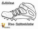 Football Coloring Pages Yescoloring American Shoes Sneakers Sports Nike sketch template