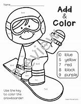 Winter Sports Coloring Pages Color Olympics Themed Preschool Sport Activities Kids Math Printables Graphing Add Worksheets Olympic Printable Kindergarten Extending sketch template