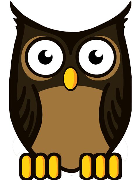 cartoon drawings  owls clipart
