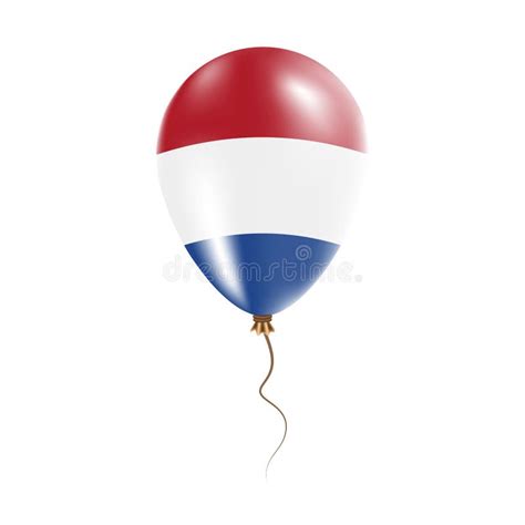 Netherlands Balloon With Flag Stock Vector Illustration Of Banner