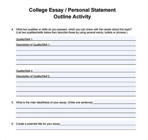 personal statement   samples examples format