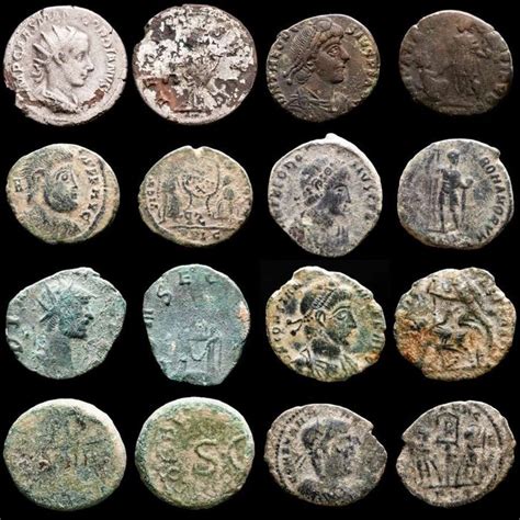 romeinse rijk kavel bestaande uit  ae munten catawiki