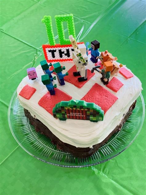 minecraft cake recipe minecraft cake cake minecraft cake toppers