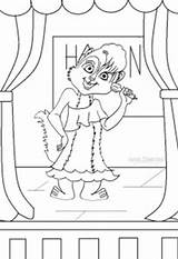 Coloring Pages Chipettes Cool2bkids Kids Print sketch template