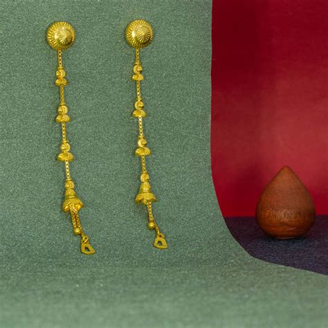 top    hanging earrings images  gold  esthdonghoadian