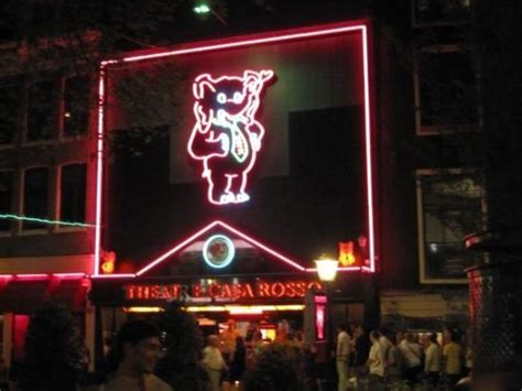 famous for their live sex shows picture of red light district