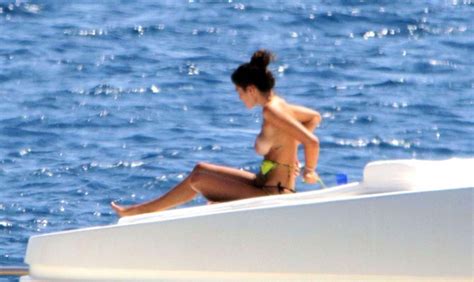 Francesca Sofia Novello Nude Tits On The Yacht Scandal Planet