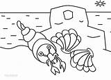 Seashell Coloring Pages Print Cool2bkids Printable Kids sketch template