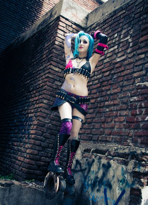 jinx league of legends cosplay art of lol