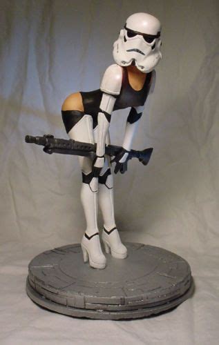sexy female stormtrooper statue w professional build