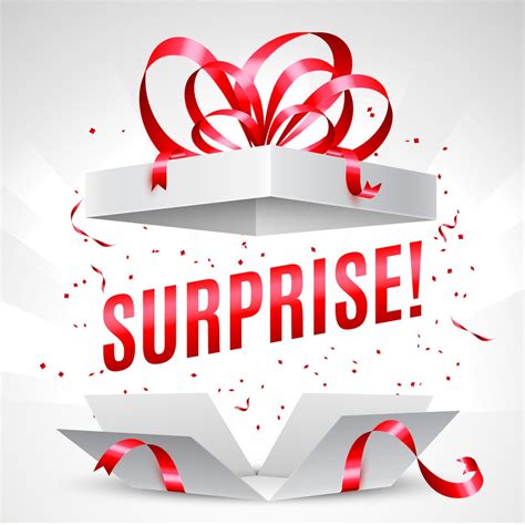 surprise gift box vector  integrated electronics