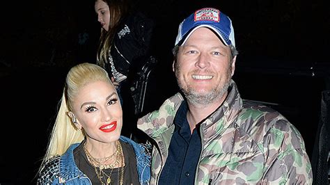 blake shelton and gwen stefani s camping trip kiss in the woods in pics hollywood life