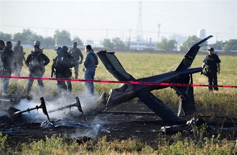 mexican state security chief   die  helicopter crash inquirer news