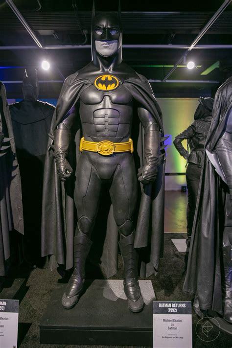comic con 35 photos of rare batman props and costumes at