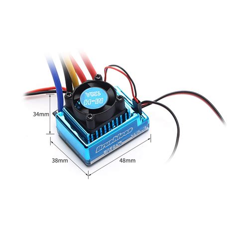 esc brushless electric speed controller xt plug     rc car rc boat part