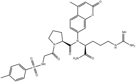 p tosyl gly pro arg  amido  methylcoumarin hydrochloride