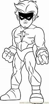 Marvel Captain Coloring Pages Squad Hero Super Coloringpages101 Show sketch template
