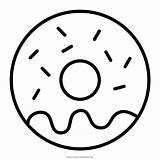 Donuts Pages Colouring Coloring Template sketch template