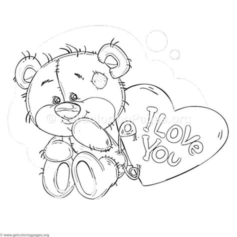 printable teddy bear template page  getcoloringpagesorg bear