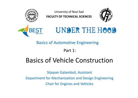 basics  automotive engineering part  basics  vehicle