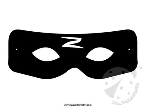 maschera zorro maschera festa  maschera decorazioni carnevale