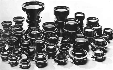fujinon large format lenses sorted  focal length
