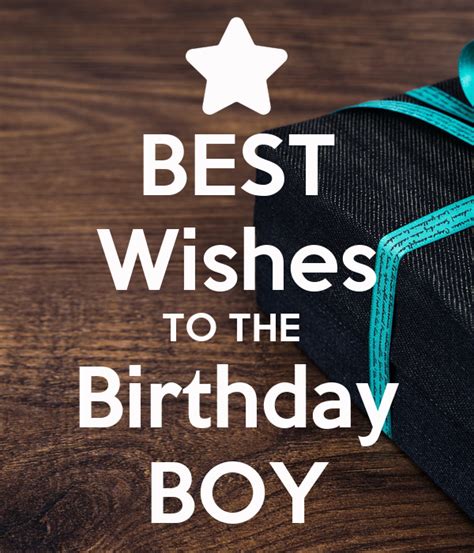 wishes   birthday boy poster navy  calm  matic