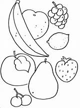 Coloriage Coloriages Owoce Legumes Kolorowanki Légumes Frutta Dla Colorare Laminas Pomme Maternelle Melon Wydrukowania Colorier Sheets Pommes Enfant Savoir Tableau sketch template