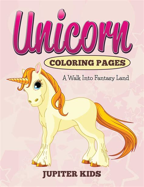 unicorn land coloring pages