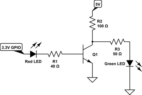transistors  controlling  leds electrical engineering stack exchange