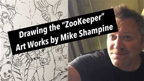zookeeper speed draw art works  mike shampine youtube