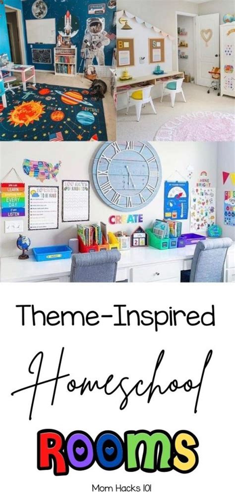 theme inspired homeschool room ideas mom hacks