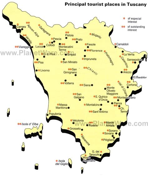 map italy tuscany share map