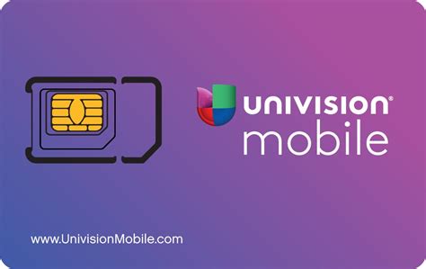 Univision Mobile Nano Sim Card Micro And Standard Sim Card 399 00 En