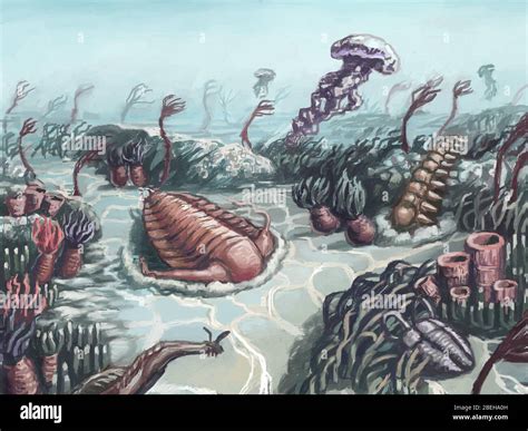 cambrian sea life fotos und bildmaterial  hoher aufloesung alamy