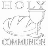 Coloring Pages Communion Holy Water Below Click Jesus sketch template