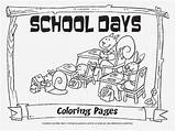 Coloring Pages School House Daycare Little Days Getcolorings Popular Kids Printable Library sketch template