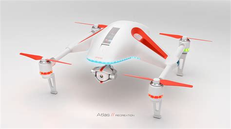 drono atlas concept drone  behance