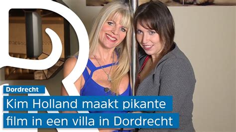 kim holland laat publiek meegluren bij opnames pornofilm in dordrecht
