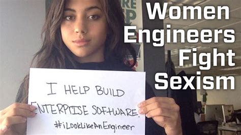 women engineers combat sexism online with new hashtag youtube