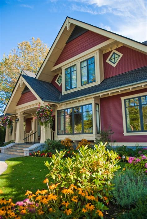 inviting american craftsman home exterior design ideas