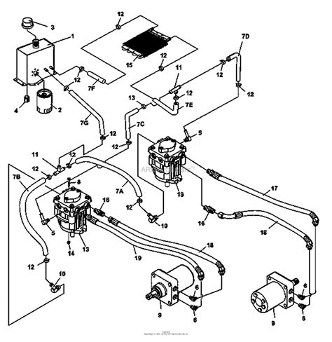 bobcat hydraulic hose diagram wiring diagram