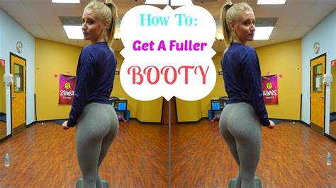 How To Build A Fuller Booty Quick Booty Workout Youtube