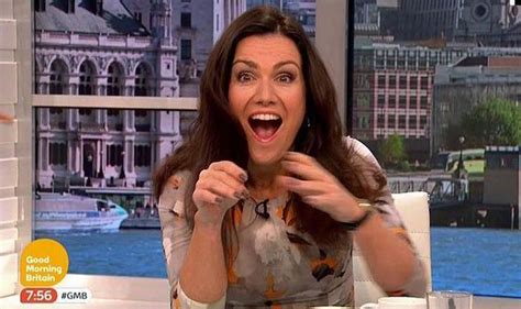 susanna reid is left red faced as she s congratulated for making the